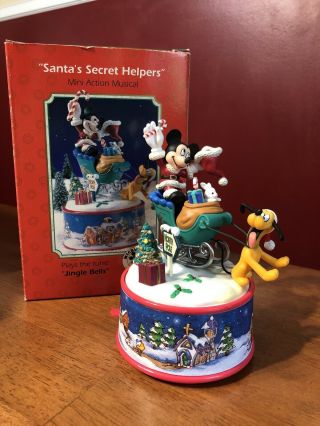 1995 Enesco Mickey Mouse Santa 