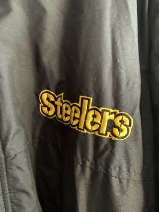 Vintage Pittsburg Steelers Mens Starter Jacket Size Xl 2