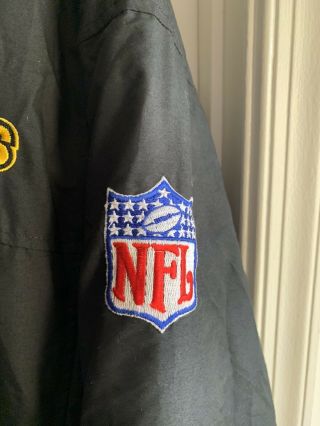 Vintage Pittsburg Steelers Mens Starter Jacket Size Xl 3