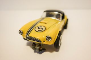 Vintage Revell Ac Cobra 1/32 Scale Slot Car With Hard Top