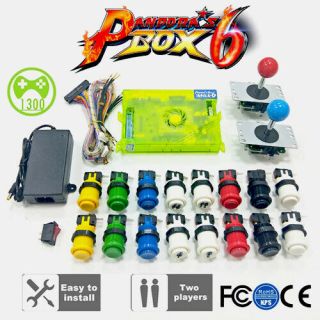Pandora Box 6 1300 In 1 Diy Arcade Game Console Kit Game Pcb And 5pin Joystick