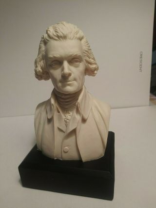 Thomas Jefferson Bust Statue 6 " Tall