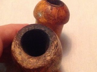 Scrimshawed Vintage 1800 ' s Smoking Pipe,  Very Cool 2