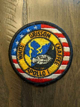 Nasa Apollo 1 Dallas Cap And Emblem Patch
