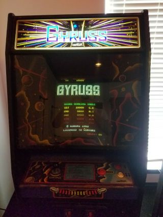 Gyruss Vintage Coin Operated Arcade Game