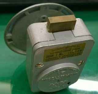 Vintage Sargent & Greenleaf Group 1 Combination Safe Lock Vault Dial 8400 3
