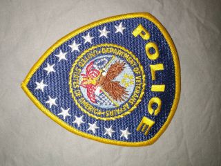 Department Of Veterans Affairs Police Shoulder Patch