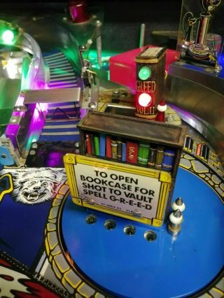 The Addams Family Pinball Taf Mods Bookcase,  Cart,  Greed Cover Package Deal