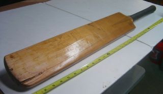 Vintage Slazenger Cricket Bat Special Blanched Willow 33 1/2 " X 4 1/2 ",  64968 - 74