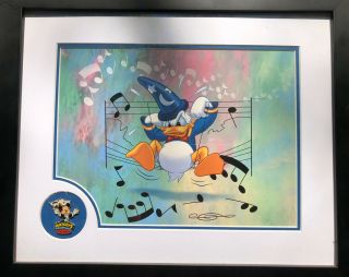 Mickey’s Donald Duck Philharmagic Framed Print Limited Edition Walt Disney World