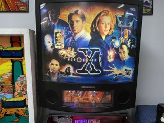STERN THE X FILES PINBALL MACHINE FOX SCULLY LEDS ALIENS 2