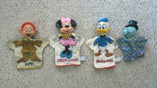 Dopey Minnie Donald & Jiminy Cricket 1960 