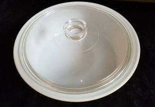 Vintage Pyrex 664 Butterfly Gold Big Bertha with lid 4 qt covered casserole 2