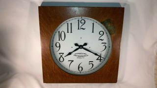 Vintage International Time Recording Co.  Clock Face Clock Endicott,  NY 2