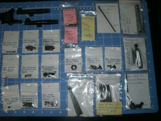 Smith & Wesson,  Various Revolver,  & Pistol Parts As Pictured,  Shipped