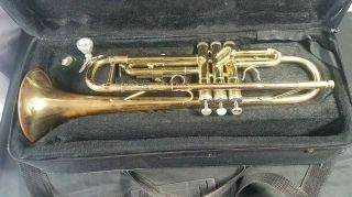 Vintage Benjamin Adams Trumpet Batp140l With 7c Mouth Piece