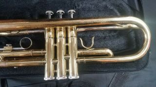 Vintage Benjamin Adams Trumpet BATP140L with 7C Mouth Piece 2