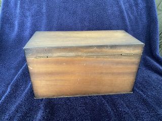 Vintage Wooden Sewing Box Five Drawer Style House Japan MCM Retro 3
