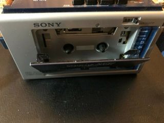 Vintage Sony AMS Stereo Soundabout FM/AM Cassette - Corder WA - 33 2