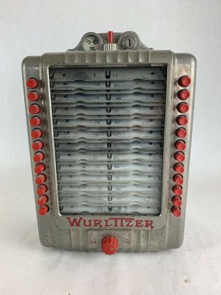 Wurlitzer Jukebox Wallbox