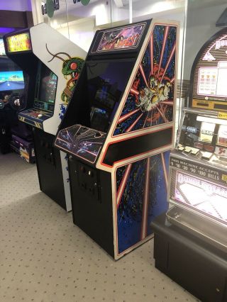 Tempest Arcade Machine By Atari 1981  Rare