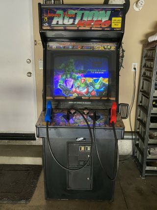 Johnny Nero Action Hero Arcade Game Coin Op Machine