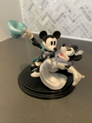 Enesco Steppin Out Darling You Send Me Mickey Mouse Dipping Minnie Figure Disney