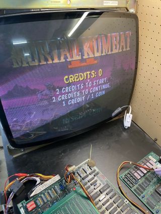 Mortal Kombat 2 Revision 3.  1 Arcade Pcb Board Set