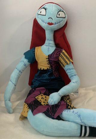 Nightmare Before Christmas Poseable Sally Plush Figure 24 " Tim Burton Toy Doll