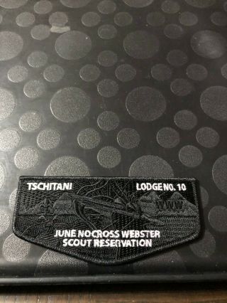 Oa Tschitani Lodge 10 S? June Nocross Webster Scout Reservation Flap