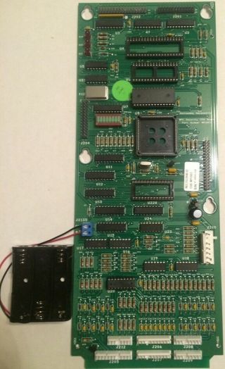 Wpc - S Security Mpu Board For Bally/williams Pinball Machines