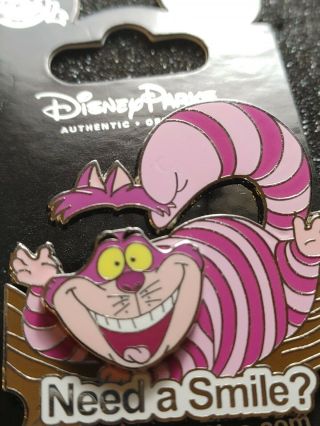 Disney Pin Alice In Wonderland Cheshire Cat Need A Smile Cast Exclusive