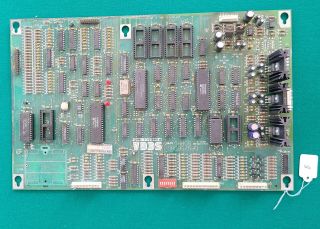 Sega Pinball Machine Cpu/sound Board 520 - 5136 - 00 Rev - D