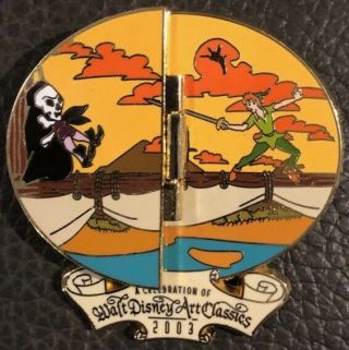 DCL/WDAC Adventure on the High Seas Peter Pan Hook Storybook Limited Ed Pin 2003 2