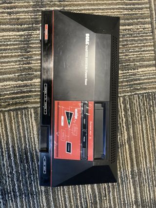 Vintage Sega Master System - Console And Instructions