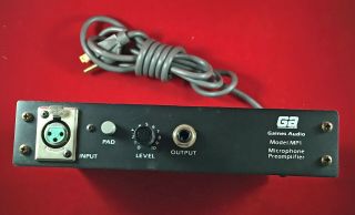 Gaines Audio Model Mp1 Vintage Microphone Preamp