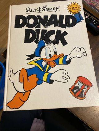Walt Disney Donald Duck Best Comics 1978 Hb Book Abbeville Press Carl Barks
