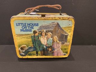 Vintage 1978 Little House On The Prairie Metal Lunchbox No Thermos