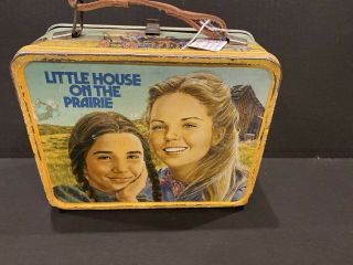 Vintage 1978 Little House on the Prairie Metal Lunchbox NO THERMOS 3