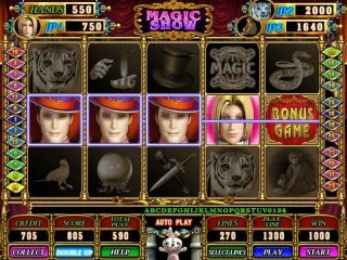 Magic Show Igs - Vga 25 Liner Cherry Master Game Board Casino