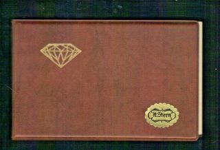 Vintage H.  Stern Guide To Precious Stones With 35 Gem Samples And 24 Page Book
