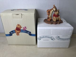 Pooh And Friends Thanks For Being A Caring Sort Of Bear Figurine