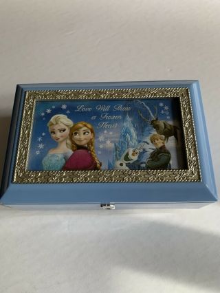 Disney Frozen Music Box - Bradford Exchange Ltd Ed Plays ‘let It Go’
