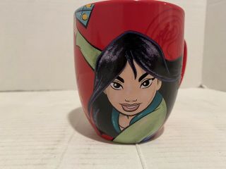 Disney Mulon Live With Honor Mug Red 90s Disney Movies Coffee Mug