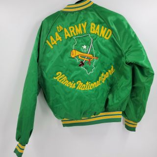 Vintage Illinois National Guard 144th Army Band Jacket