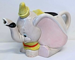 Vintage Dumbo The Walt Disney Teapot Made In Mexico Ceramic Jug Pitcher