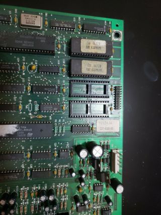 Sega Pinball Sound Board 520 - 5126 - 02 Batman Forever Baywatch Guns N ' Roses 2