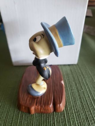 Walt Disney Collectors Society Pinocchio “Jiminy Cricket” Porcelain Figurine 2