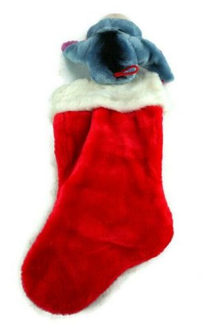 Disney Eeyore Christmas Stocking Plush 20” Holiday Stuffed 3