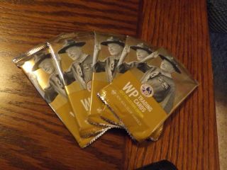 Boy Scout 2017 Nj National Jamboree Trading Card Pack (5 Packs) Baden Powell